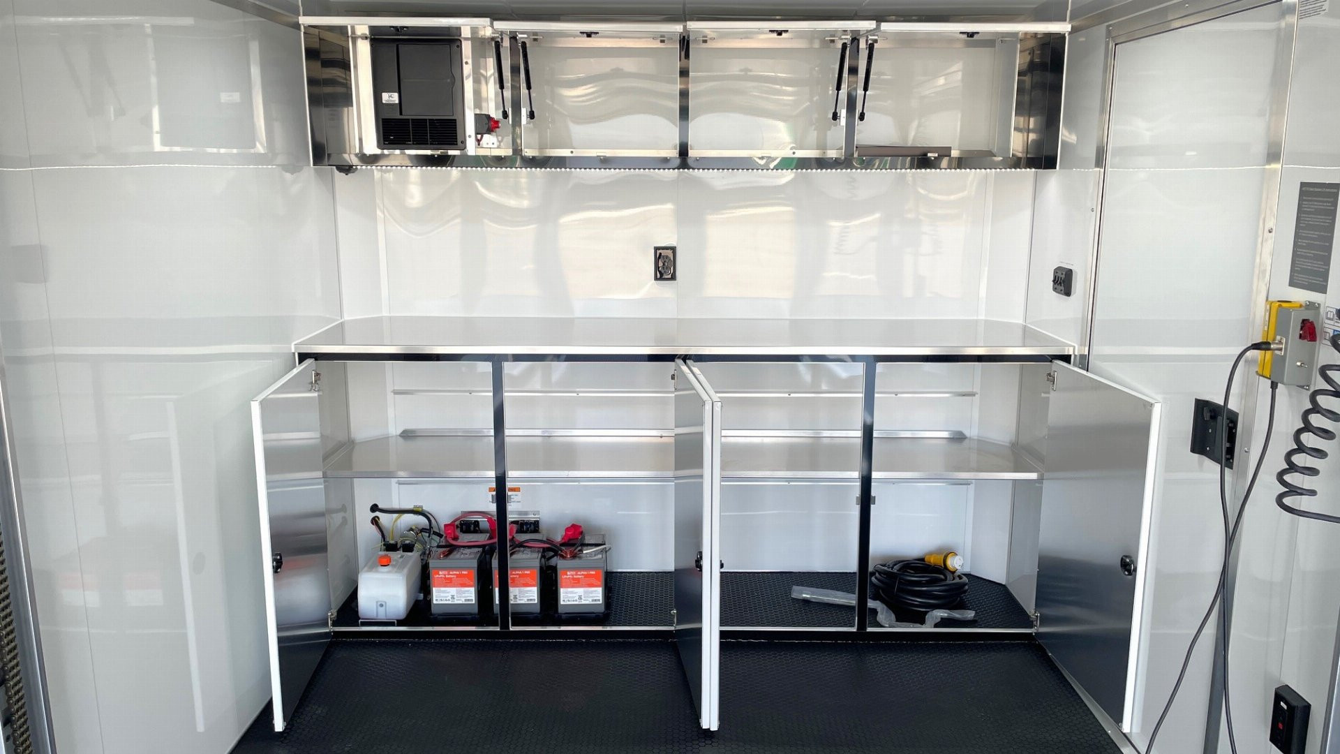 New 24' ATC RoM 800 Stacker Car Hauler Trailer - Black w/ Premium Escape Door