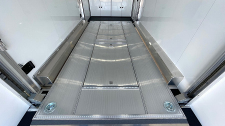 New 24' ATC RoM 800 Stacker Car Hauler Trailer - Black w/ Premium Escape Door