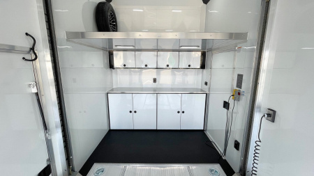 New 24' ATC RoM 800 Stacker Car Hauler Trailer - Black w/ Premium Escape Door