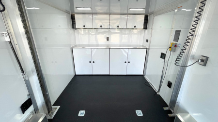 New 24' ATC RoM 800 Stacker Car Hauler Trailer - Black w/ Premium Escape Door