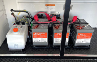 New 24' ATC RoM 800 Stacker Car Hauler Trailer - Black w/ Premium Escape Door