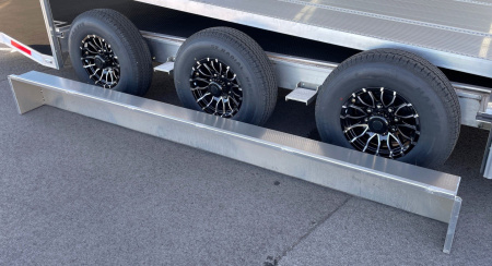 New 24' ATC RoM 800 Stacker Car Hauler Trailer - Black w/ Premium Escape Door