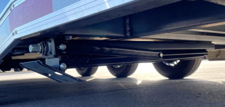 New 24' ATC RoM 800 Stacker Car Hauler Trailer - Black w/ Premium Escape Door