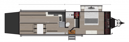 New CUSTOM-ORDER ATC PLA550-3214 Aluminum Toy Hauler