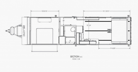 New CUSTOM-ORDER ATC PLA550-3214 Aluminum Toy Hauler