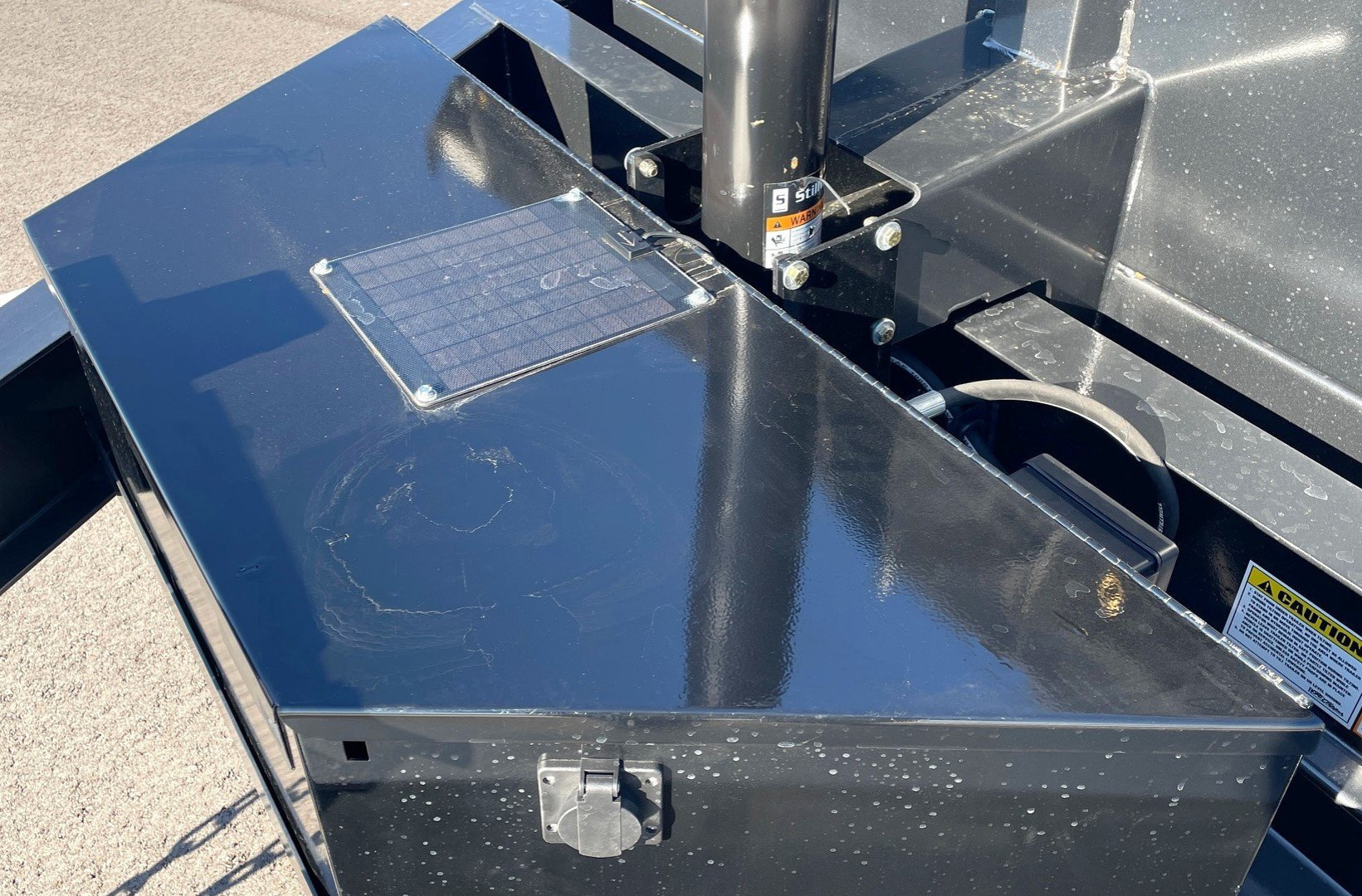 New Diamond C Baseline 82" x 14' 16,000 LB Telescopic Dump Trailer 24" Sides w/ Board Brackets, 14ply tires, Spare, Solar