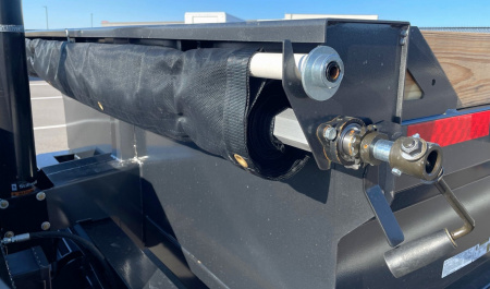 New Diamond C Baseline 82" x 14' 16,000 LB Telescopic Dump Trailer 24" Sides w/ Board Brackets, 14ply tires, Spare, Solar