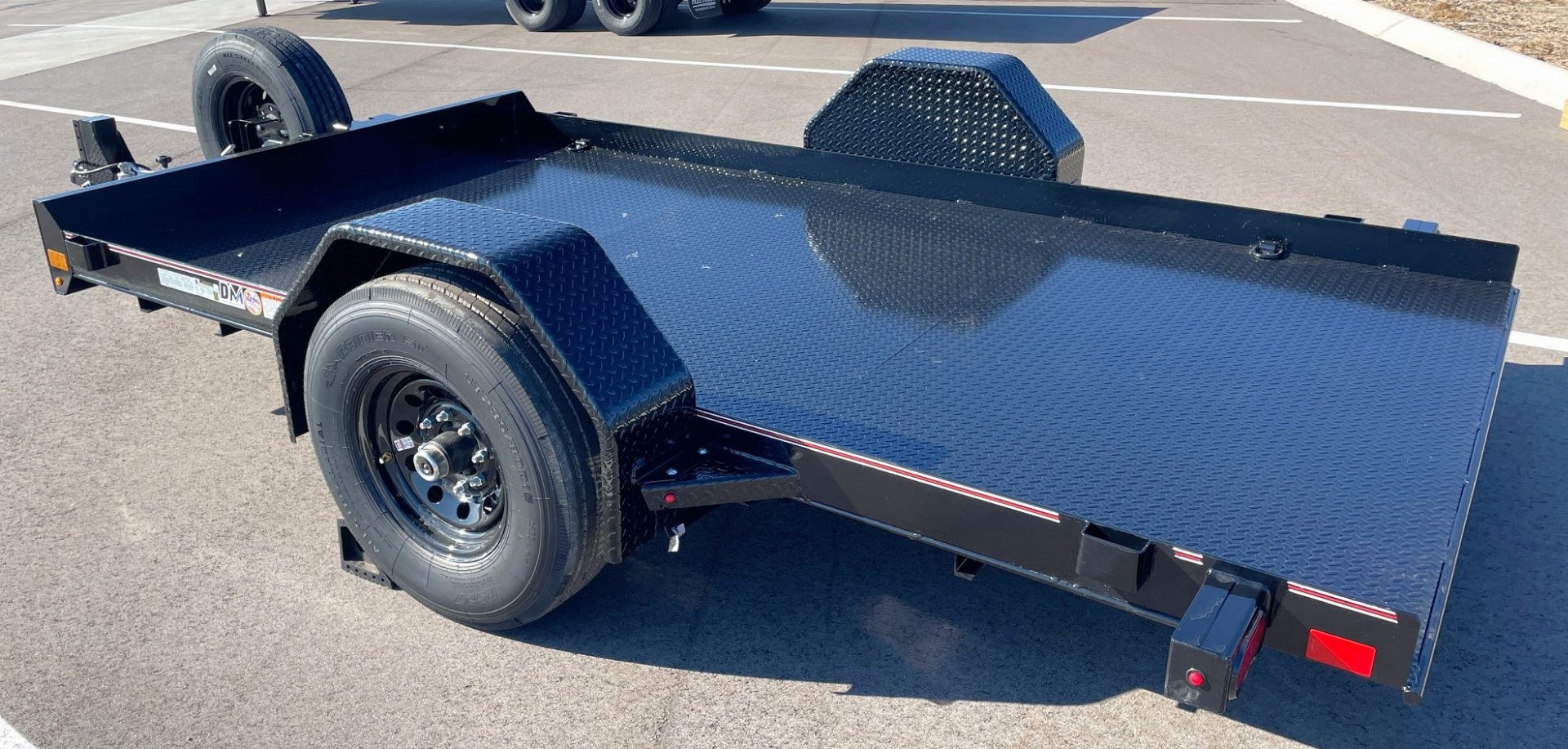 New Diamond C Trailers 77 x 12 DSA 7000lb (GVWR) Scissor Lift Tilt Equipment Trailer
