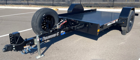 New Diamond C Trailers 77 x 12 DSA 7000lb (GVWR) Scissor Lift Tilt Equipment Trailer