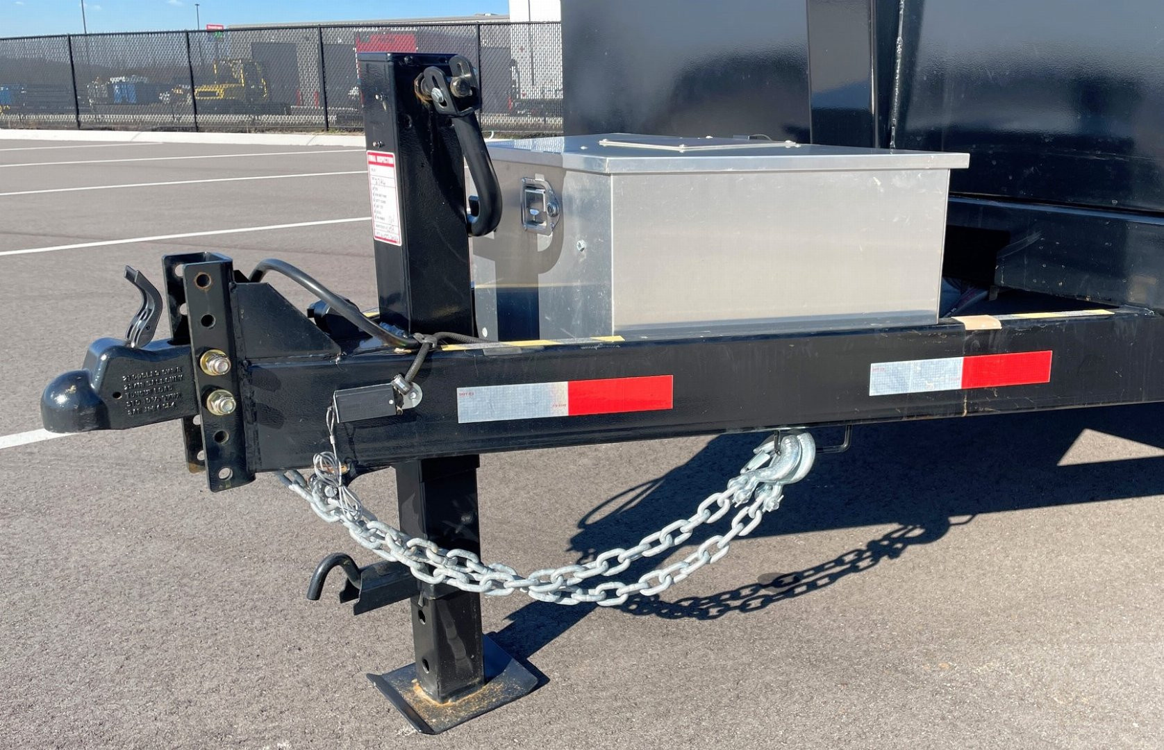 New 2025 Southland 7x14 Dump Trailer 24" Sides-Spare, Solar Charger, 17421 GVWR