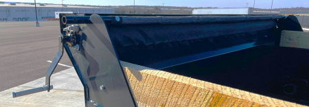 New 2025 Southland 7x14 Dump Trailer 24" Sides-Spare, Solar Charger, 17421 GVWR