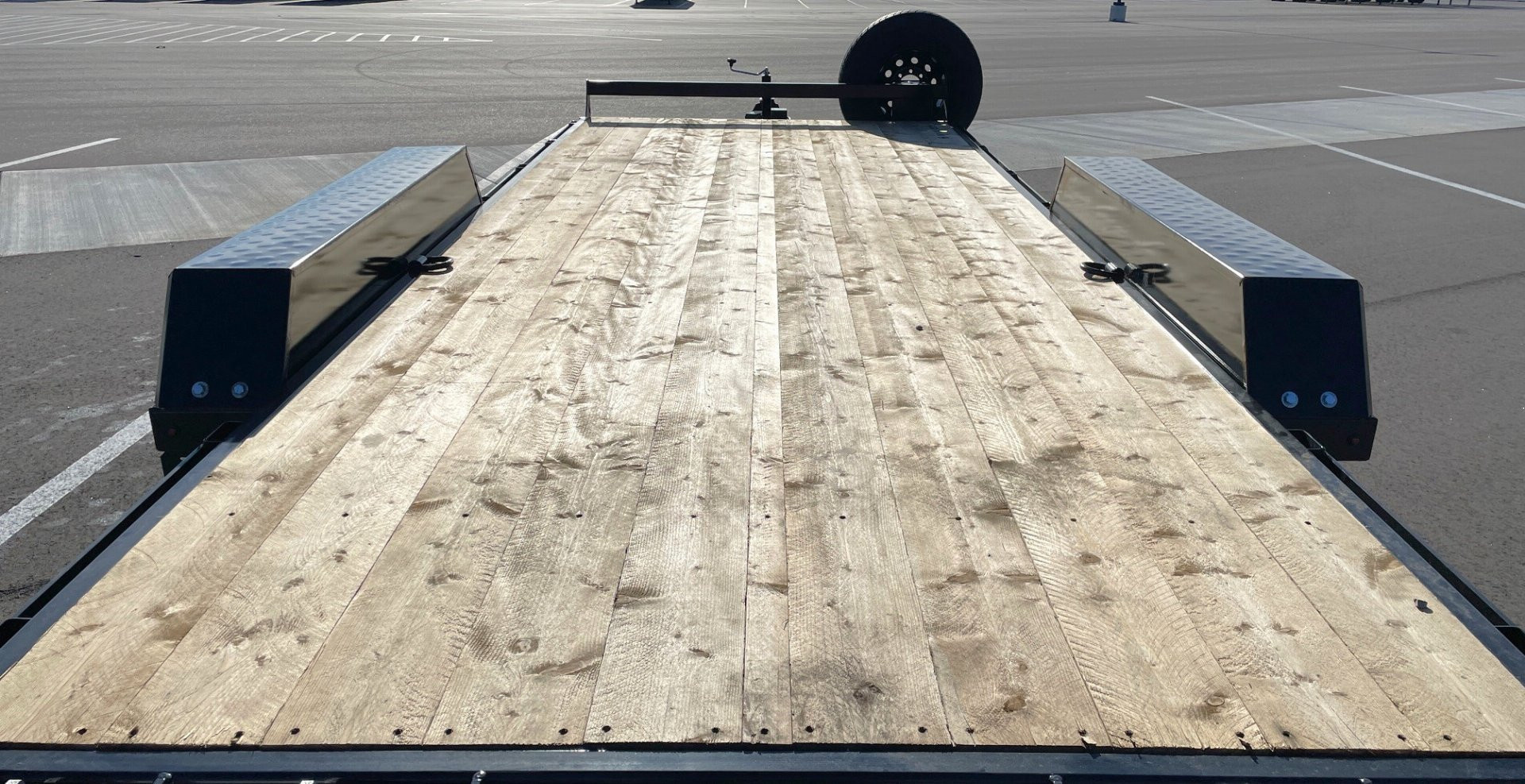 New 2025 Southland 18'x81" Tandem Axle Equipment Trailer--Ramps, Spare, 15,432 GVWR