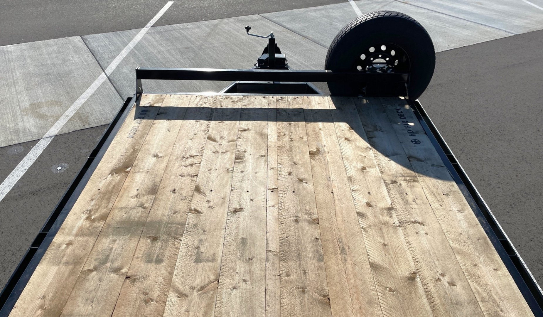 New 2025 Southland 18'x81" Tandem Axle Equipment Trailer--Ramps, Spare, 15,432 GVWR