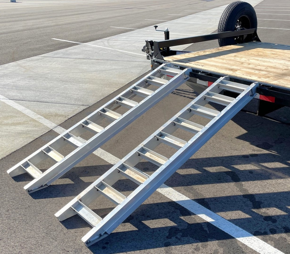 New 2025 Southland 18'x81" Tandem Axle Equipment Trailer--Ramps, Spare, 15,432 GVWR