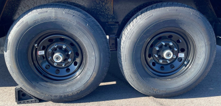 New 2025 Southland 18'x81" Tandem Axle Equipment Trailer--Ramps, Spare, 15,432 GVWR