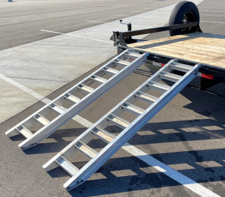 New 2025 Southland 18'x81" Tandem Axle Equipment Trailer--Ramps, Spare, 15,432 GVWR