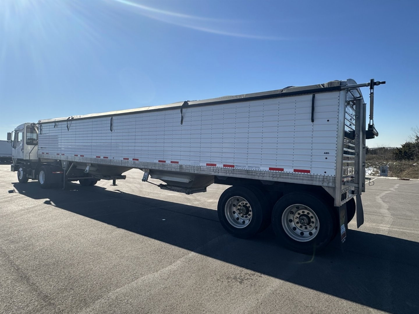 Used $42000 -$1500/ Mo. Timpte 42'x96"x66" Hopper Semi Trailer--For Sale, Rent to Own