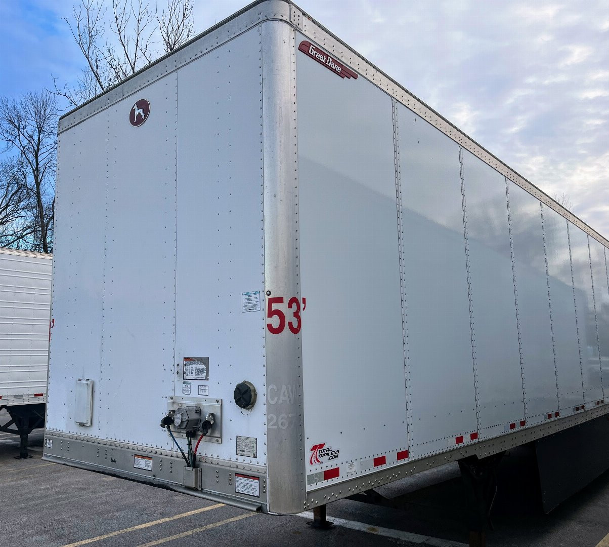 Used $26,500 - $750/Month Rent to Own 2020 Great Dane 53’ Dry Van Trailer