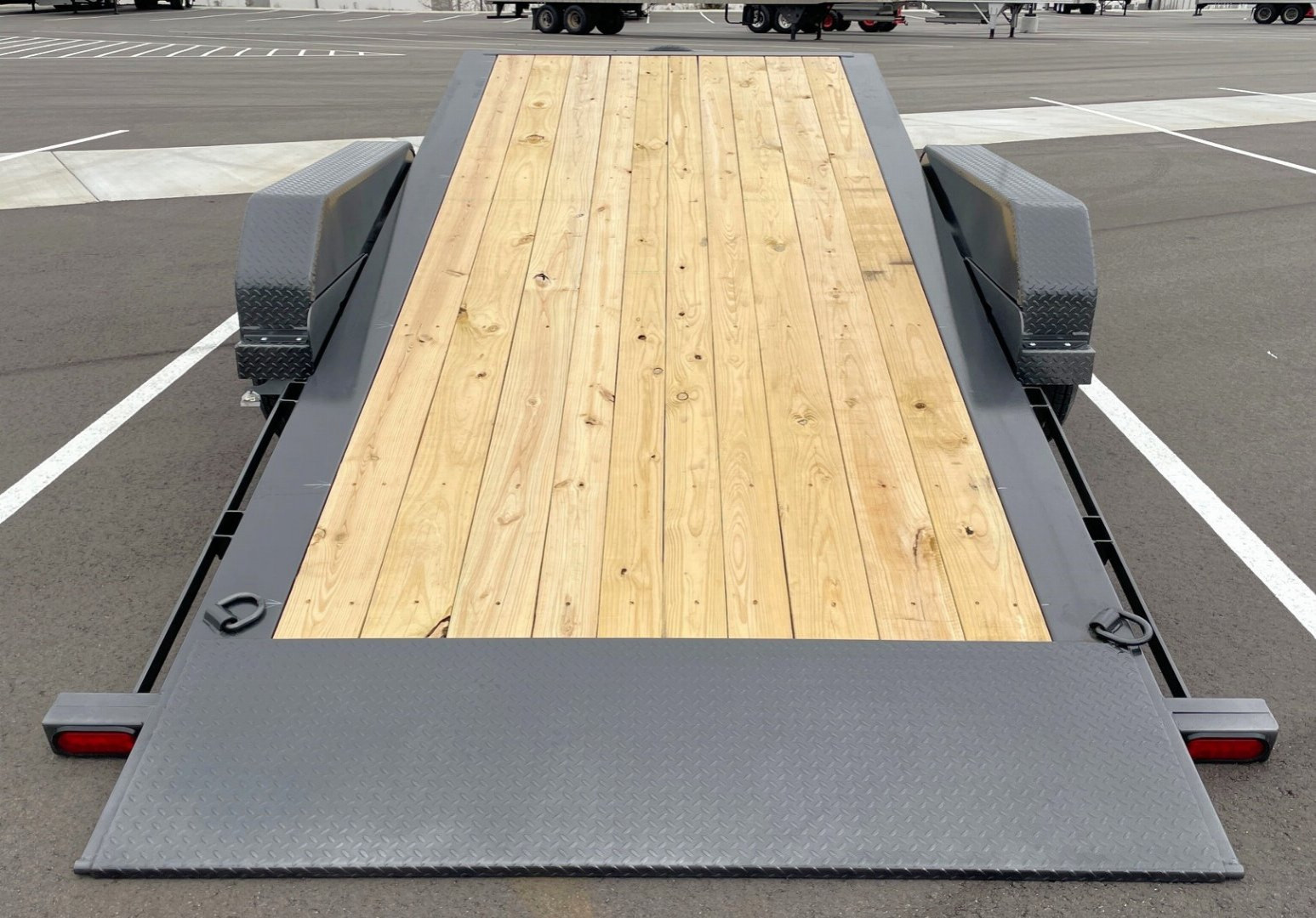 New 2025 Diamond C Baseline 22' HTL 207 Tilt Equipment Trailer--14,000 (GVWR) Spare