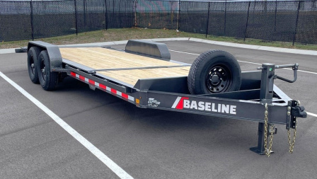 New 2025 Diamond C Baseline 22' HTL 207 Tilt Equipment Trailer--14,000 (GVWR) Spare