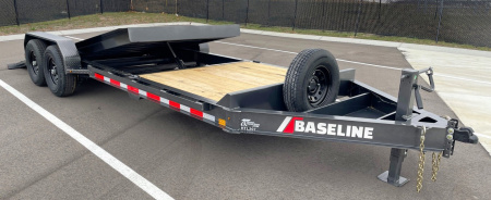 New 2025 Diamond C Baseline 22' HTL 207 Tilt Equipment Trailer--14,000 (GVWR) Spare