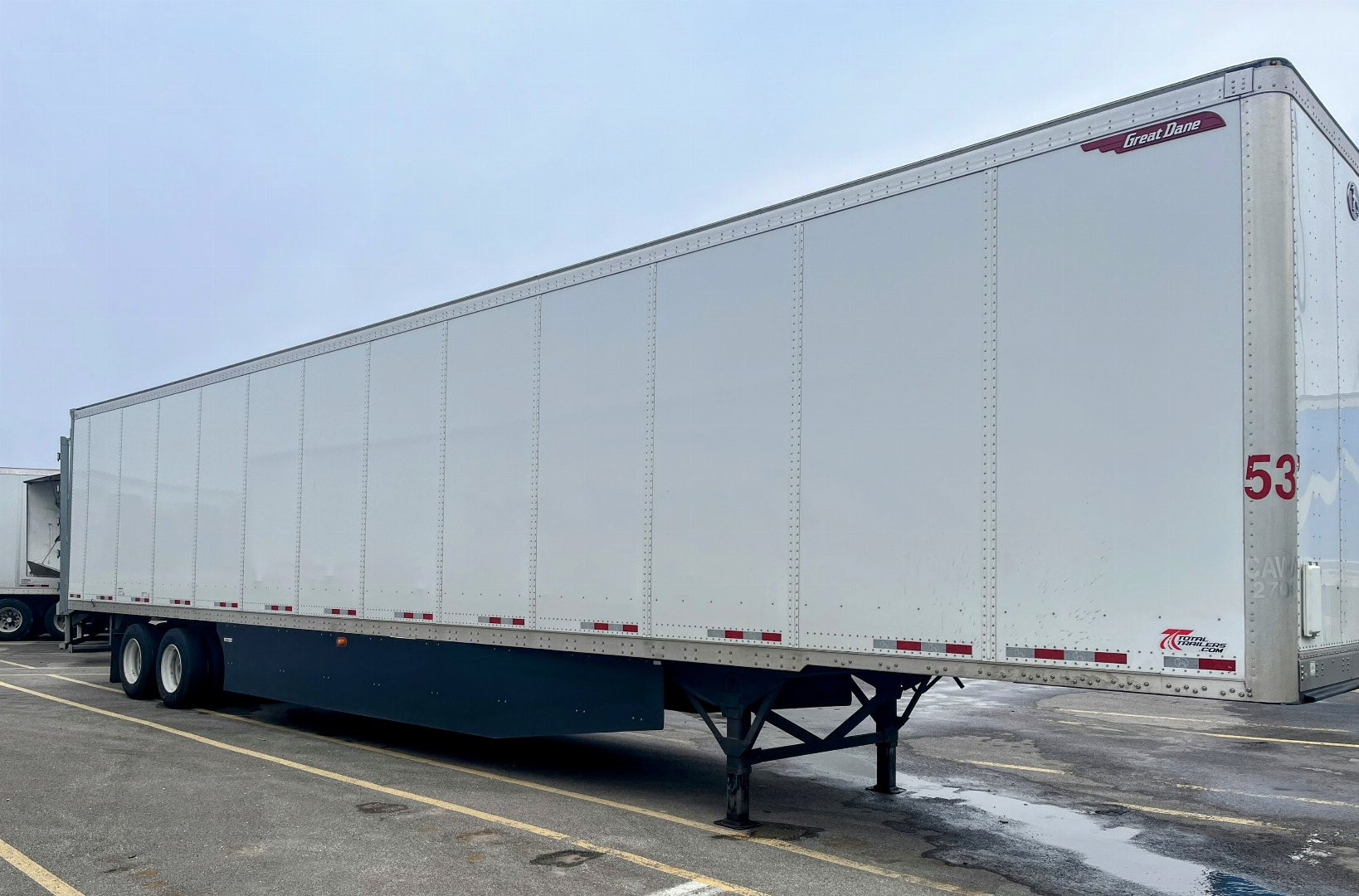 Used $33,500- $795 / MONTH 2023 Used Great Dane 53' Dry Van Semi Trailer FOR SALE, RENT, OR RENT TO OWN