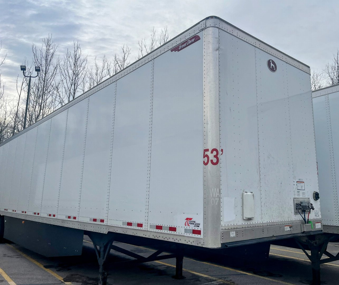 Used $33,500- $795 / MONTH 2023 Used Great Dane 53' Dry Van Semi Trailer FOR SALE, RENT, OR RENT TO OWN