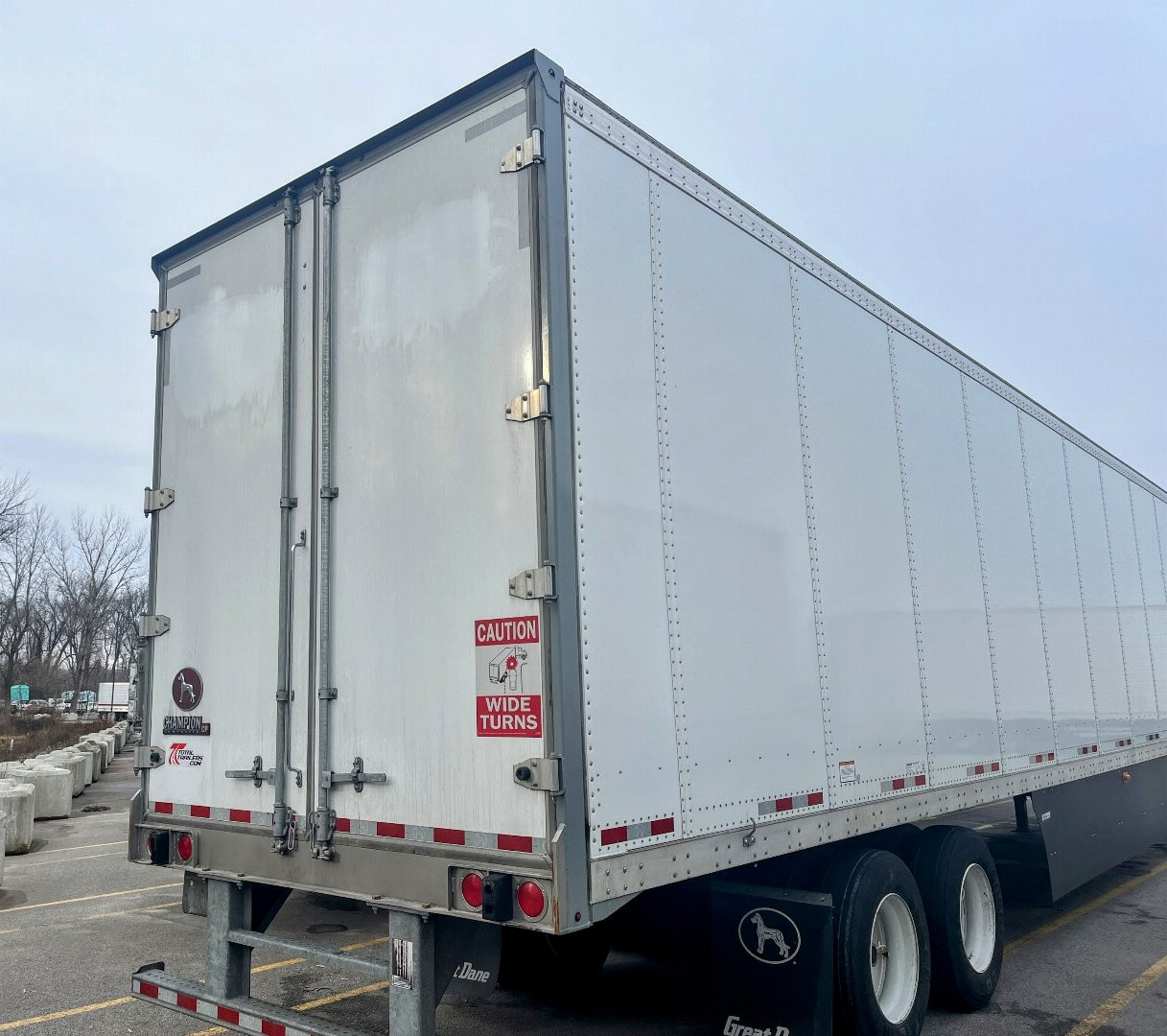 Used $33,500- $795 / MONTH 2023 Used Great Dane 53' Dry Van Semi Trailer FOR SALE, RENT, OR RENT TO OWN