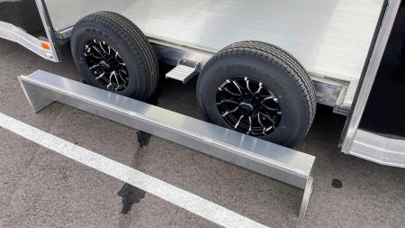 New 2025 ATC Rom 500 8.5' x 24' Aluminum Enclosed Car / Racing Trailer--AC, Spare, 50 Amp