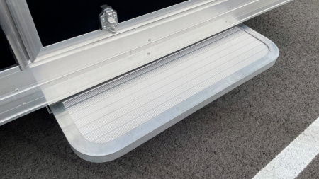 New 2025 ATC Rom 500 8.5' x 24' Aluminum Enclosed Car / Racing Trailer--AC, Spare, 50 Amp