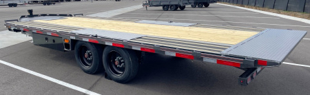 New Diamond C Trailers DET 22' Power Tilt Deck over Trailer 18,000LB, Non Skid Floor, 8K Axles, 17.5" Tires