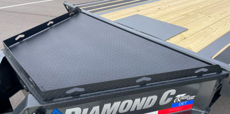 New Diamond C Trailers DET 22' Power Tilt Deck over Trailer 18,000LB, Non Skid Floor, 8K Axles, 17.5" Tires