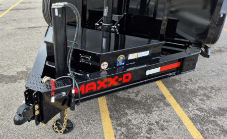 New MAXX- D DTX -83"x 16' Dump Trailer 17,500 (GVWR) 4' Sides, Spare, Wireless Remote