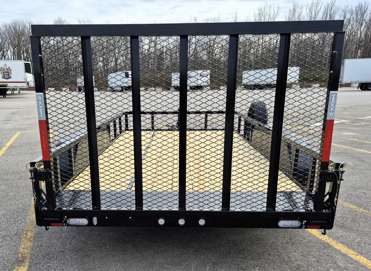 New MAXX- D U3X 83"x 16' Tandem Axle Utility Trailer 7000 GVWR w/ Spare