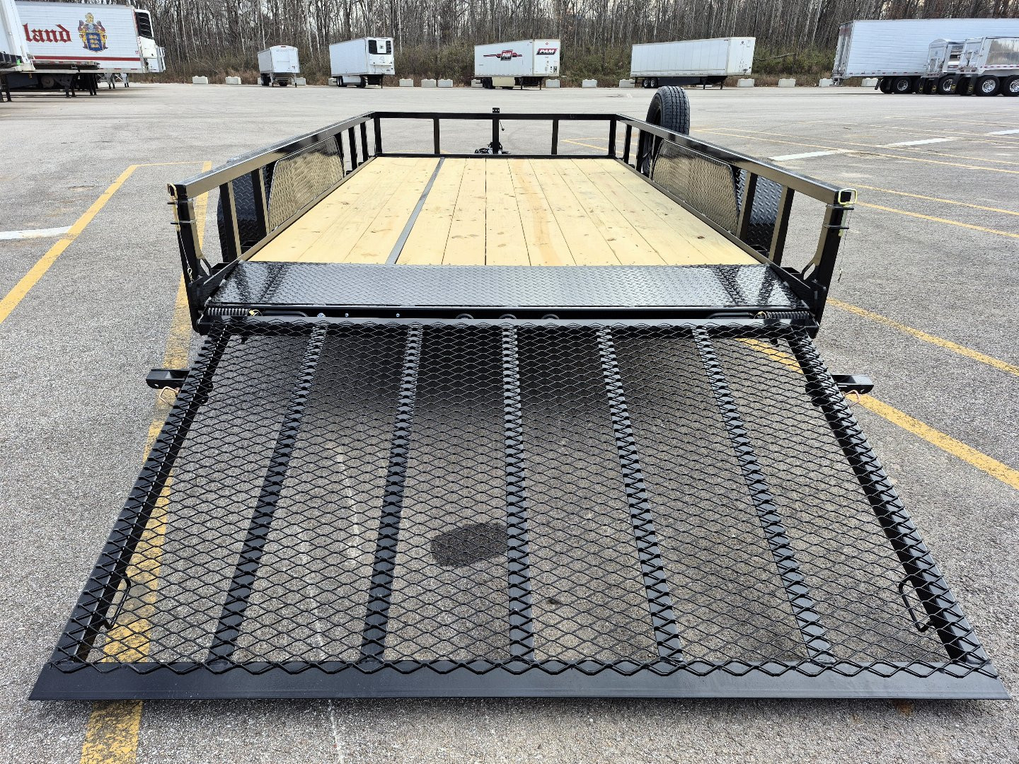 New MAXX- D U3X 83"x 16' Tandem Axle Utility Trailer 7000 GVWR w/ Spare