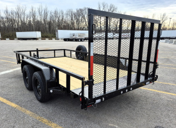 New MAXX- D U3X 83"x 16' Tandem Axle Utility Trailer 7000 GVWR w/ Spare
