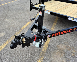 New MAXX- D U3X 83"x 16' Tandem Axle Utility Trailer 7000 GVWR w/ Spare