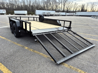 New MAXX- D U3X 83"x 16' Tandem Axle Utility Trailer 7000 GVWR w/ Spare