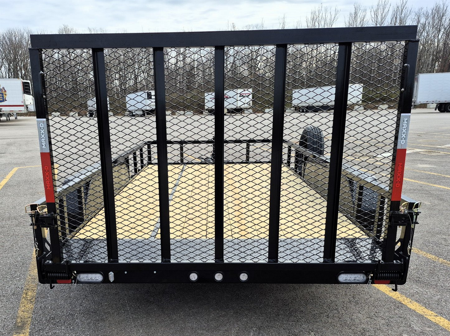 New MAXX- D U3X -83"x 14' Tandem Axle Utility Trailer 7000 GVWR w/ Spare
