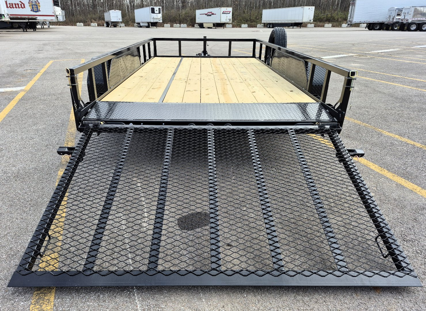 New MAXX- D U3X -83"x 14' Tandem Axle Utility Trailer 7000 GVWR w/ Spare