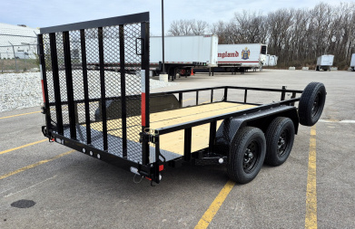 New MAXX- D U3X -83"x 14' Tandem Axle Utility Trailer 7000 GVWR w/ Spare