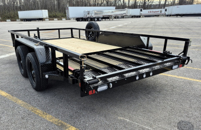 New MAXX- D U3X -83"x 14' Tandem Axle Utility Trailer 7000 GVWR w/ Spare