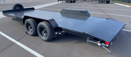 New MAXX- D C5X 83"x 20' Car Hauler Trailer 9990( GVWR)-Steel Floor, Ramps, Spare