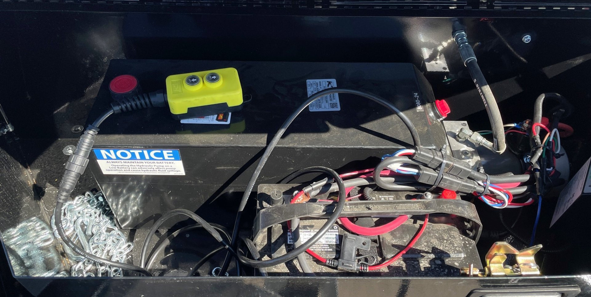 New Diamond C Baseline 14' 14,000LB Telescopic Dump Trailer, 14 Ply Tires, Spare Tires