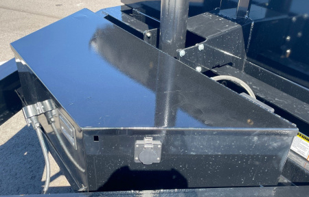 New Diamond C Baseline 14' 14,000LB Telescopic Dump Trailer, 14 Ply Tires, Spare Tires