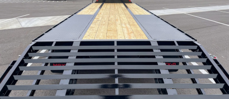 New MAXX-D LDX 102"x 25'+5' GOOSENECK LOW PROFILE DUAL TANDEM FLATBED TRAILER 24,000 GVWR