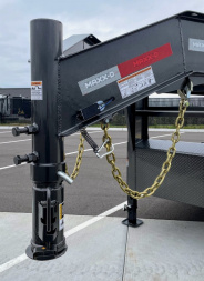 New MAXX-D H8X 102"x 32' Gooseneck Equipment Trailer 18,000(GVWR), Drive Over Fenders, Spare