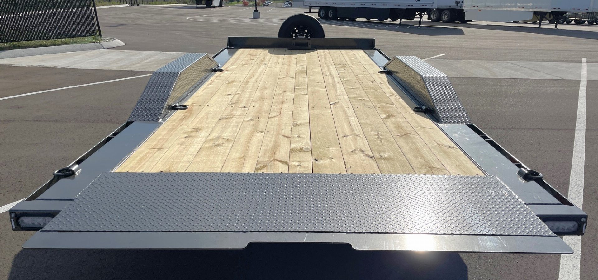 New MAXX- D T6X 102"x 20' Equipment Power Tilt Trailer 14,000 (GVWR)- Drive-Over fenders, Spare