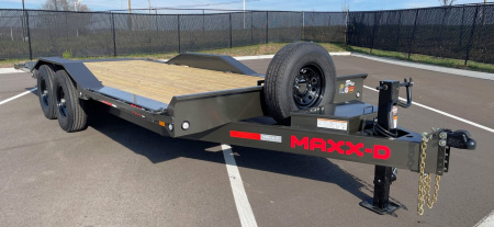 New MAXX- D T6X 102"x 20' Equipment Power Tilt Trailer 14,000 (GVWR)- Drive-Over fenders, Spare
