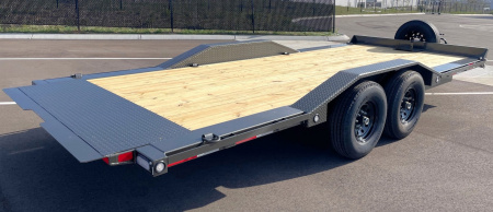 New MAXX- D T6X 102"x 20' Equipment Power Tilt Trailer 14,000 (GVWR)- Drive-Over fenders, Spare